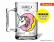 CANECA ACRÍLICA INFANTIL - UNICORNIO
