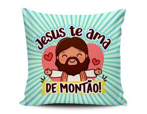 ALMOFADA DIA DAS CRIANÇAS Tecido 100% Poliéster (oxford) 33x30cm Personalizado Frente e Verso Sublimação  