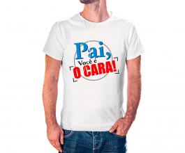 CAMISETA DIA DOS PAIS Tecido 100% Poliéster Estampa Colorida A3  Sublimação  