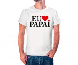 CAMISETA DIA DOS PAIS Tecido 100% Poliéster Estampa Colorida A3  Sublimação  