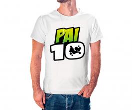 CAMISETA DIA DOS PAIS Tecido 100% Poliéster Estampa Colorida A3  Sublimação  