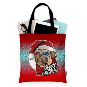 Ecobag natal Tecido Oxford 30cm de Largura x 35cm de Altura  Sublimação  