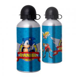 SQUEEZE EM ALUMÍNIO 500ML Alumínio Prata com biqueira e tampa de 500ml  Sublimação  